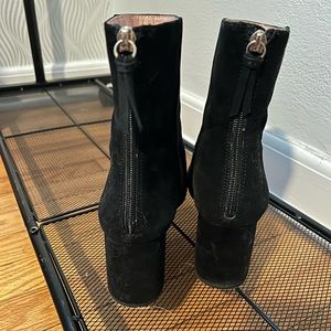 J. Crew black ankle boots